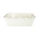 Melawares Ivory 3 Piece 10 inch Melamine Plastic Rectangular Server Set