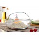 TST, (1pc/Set) Fenix glass bowl mixing bowl vegetables salad glass bowl noodle soup glass bowl 