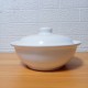 CERAMIC SERVING BOWL WITH COVER / MICROWAVEABLE / 9 INCHES / SOUP BOWL / microwaveable