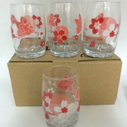 Drinking Glass Ball Tumbler 6pcs 9oz