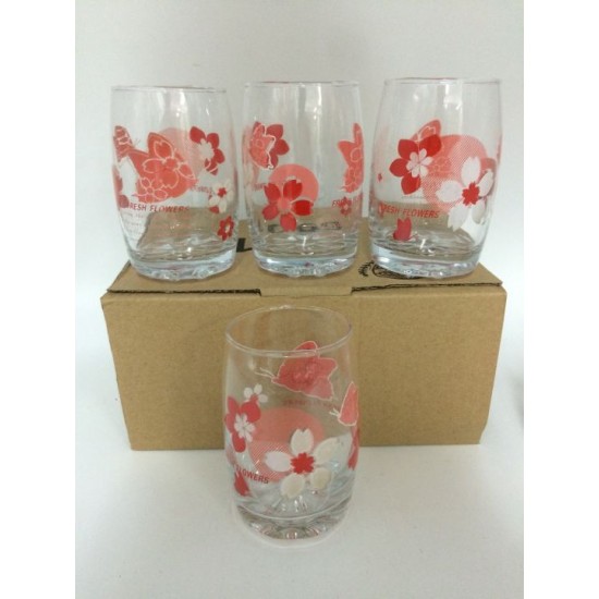 Drinking Glass Ball Tumbler 6pcs 9oz