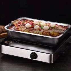 Food Warmer /Tray /Plate Multi purpose A-01 Stainless Steel Serving Tray