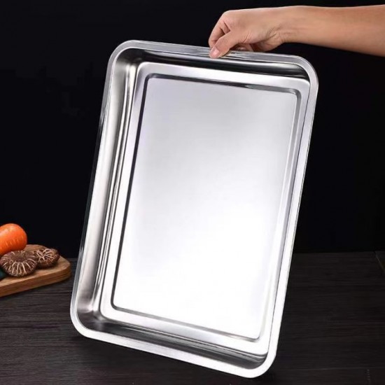 Food Warmer /Tray /Plate Multi purpose A-01 Stainless Steel Serving Tray